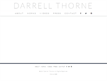 Tablet Screenshot of darrellthorne.com